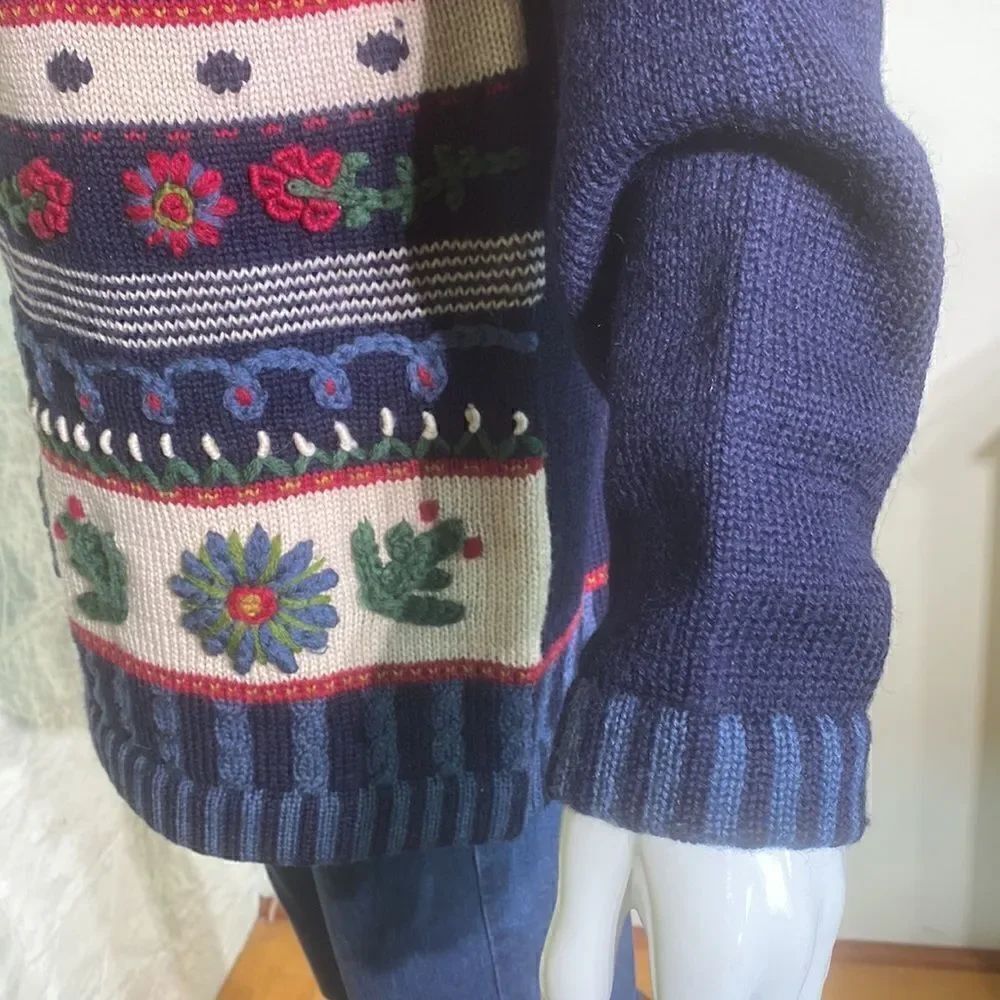 Vintage Tulchan 100% Wool Sweater - Picture 6 of 15